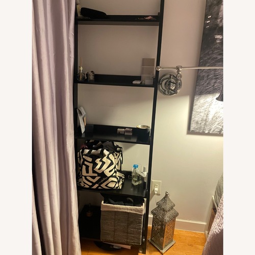 Used Crate & Barrel Sloan Leaning Shelving Unit for sale on AptDeco
