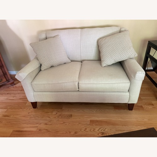 Used Bassett Natural Fabric 2 Seater Sofa for sale on AptDeco
