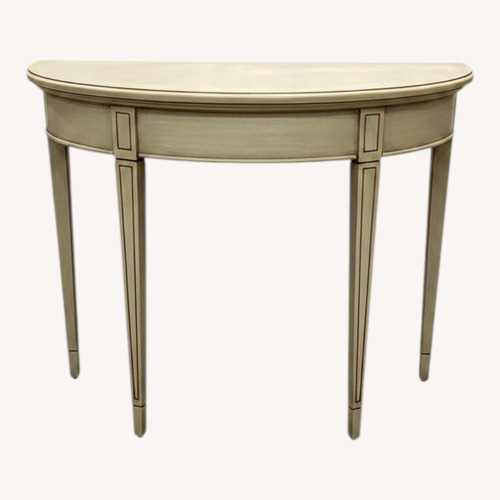 Used Hampton Demilune Console Table for sale on AptDeco