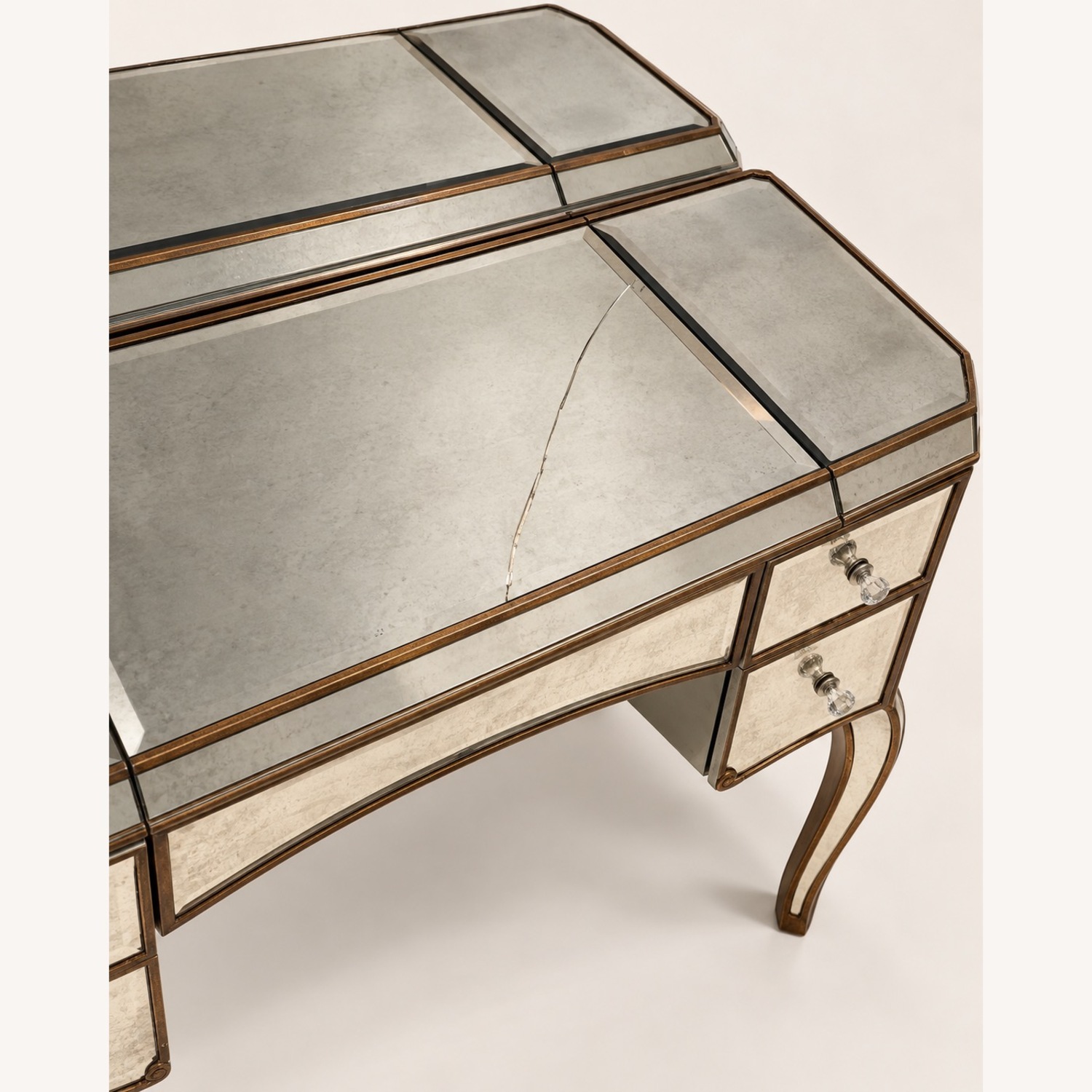 Vintage Hollywood Vanity/Desk - image-3