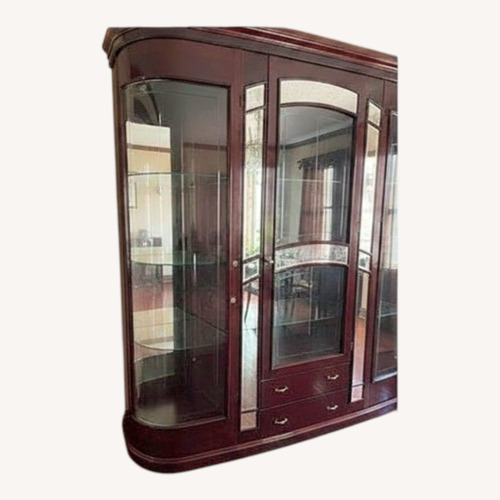 Used China Closet Mahogany Wood for sale on AptDeco