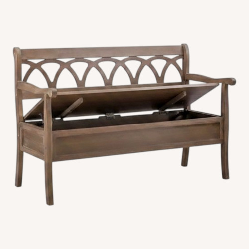 Used Vintage/Antique Finds Natural Wood Bench for sale on AptDeco