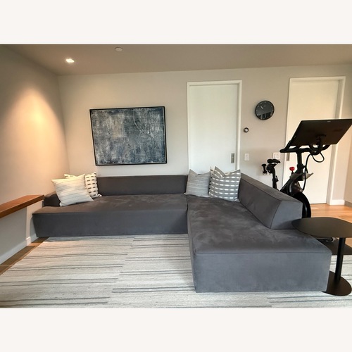 Used Dark Gray Fabric 3+ Piece Sectionals for sale on AptDeco