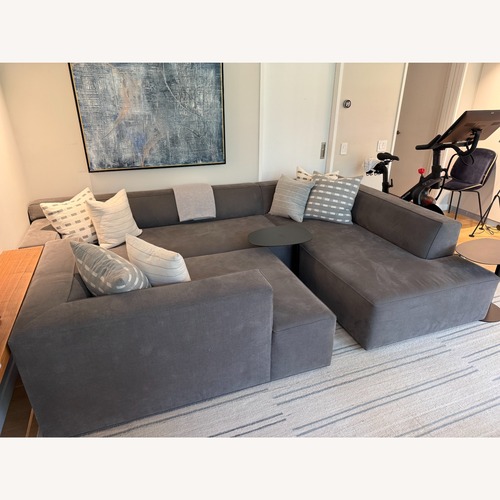 Used Dark Gray Fabric 3+ Piece Sectionals for sale on AptDeco