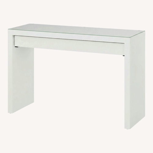 Used IKEA Side Desk and Chair for Work Station for sale on AptDeco