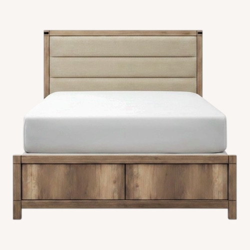 Used Wood Queen Bed for sale on AptDeco