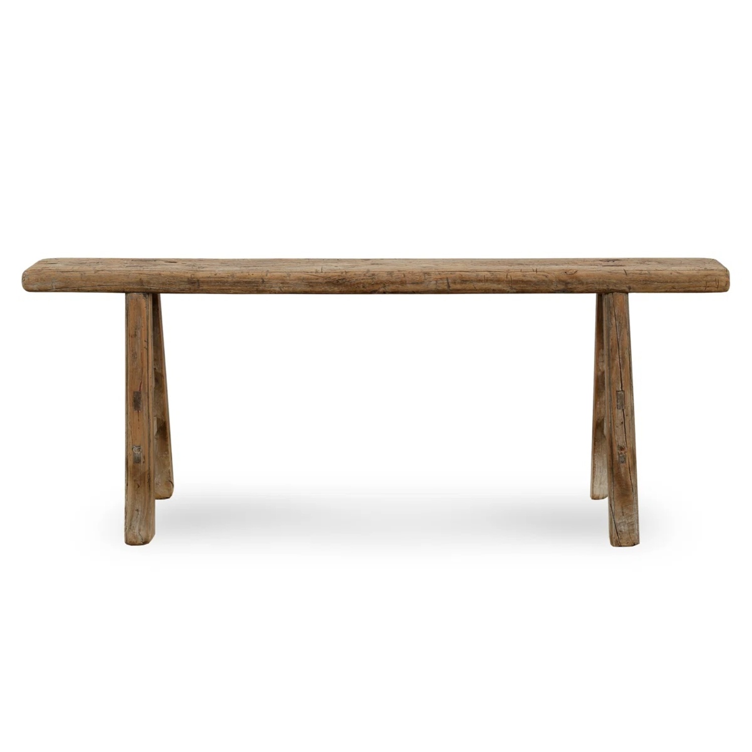 Perigold Vintage Wooden Bench  - image-4