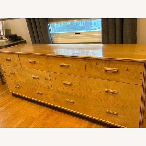 Used Vintage/Antique Light Brown Wood Dresser for sale on AptDeco