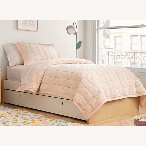 Used West Elm Kids Ziggy Twin Storage Bed w/ Trundle for sale on AptDeco