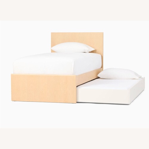 Used West Elm Kids Ziggy Twin Storage Bed w/ Trundle for sale on AptDeco