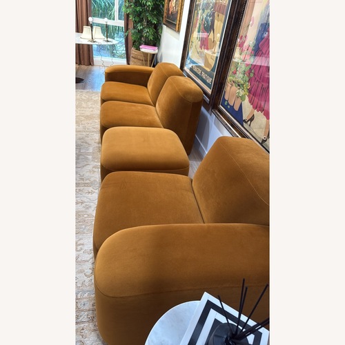 Used Design Within Reach Muse Sofa +Ottoman for sale on AptDeco