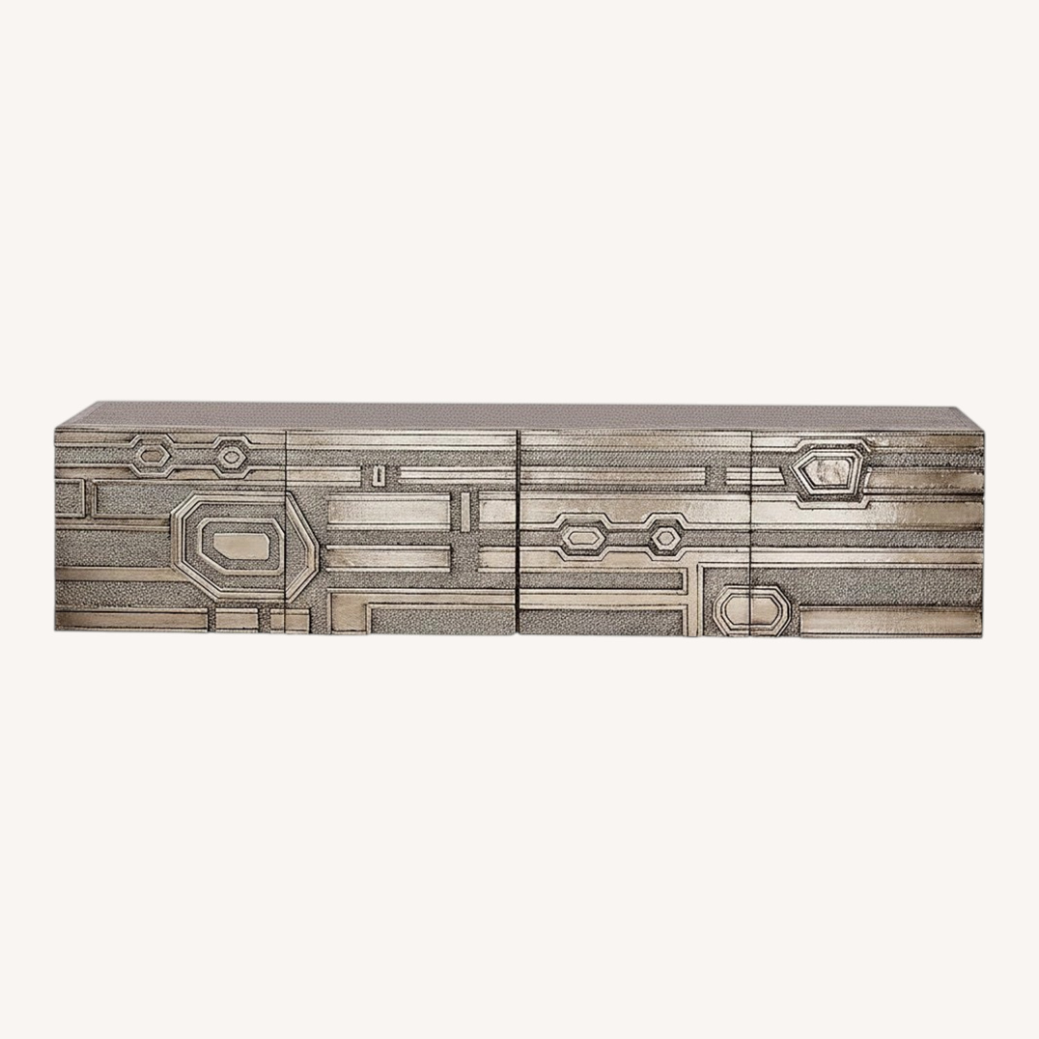 Global Views Abstract Block Cabinet-Nicke - image-0
