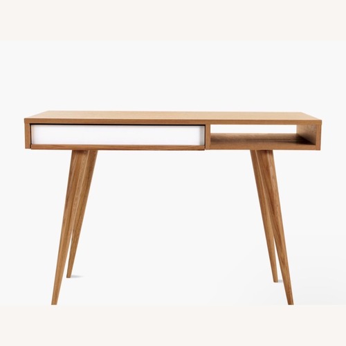 Used Design Within Reach Celine Natural Wood Desk for sale on AptDeco