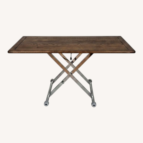 Used Solid Wood Coffee to Dining Table (Convertible) for sale on AptDeco
