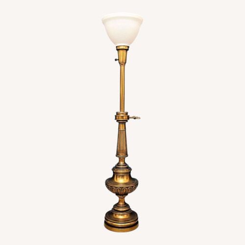 Used Vintage/Antique Gold Table Lamp for sale on AptDeco
