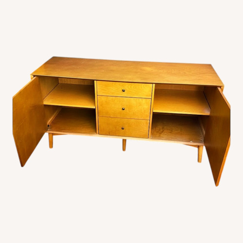 Used Crosley Furniture Light Brown Wood Sideboard for sale on AptDeco