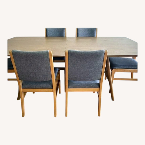 Used Kitchen Table with 6 Chairs for sale on AptDeco