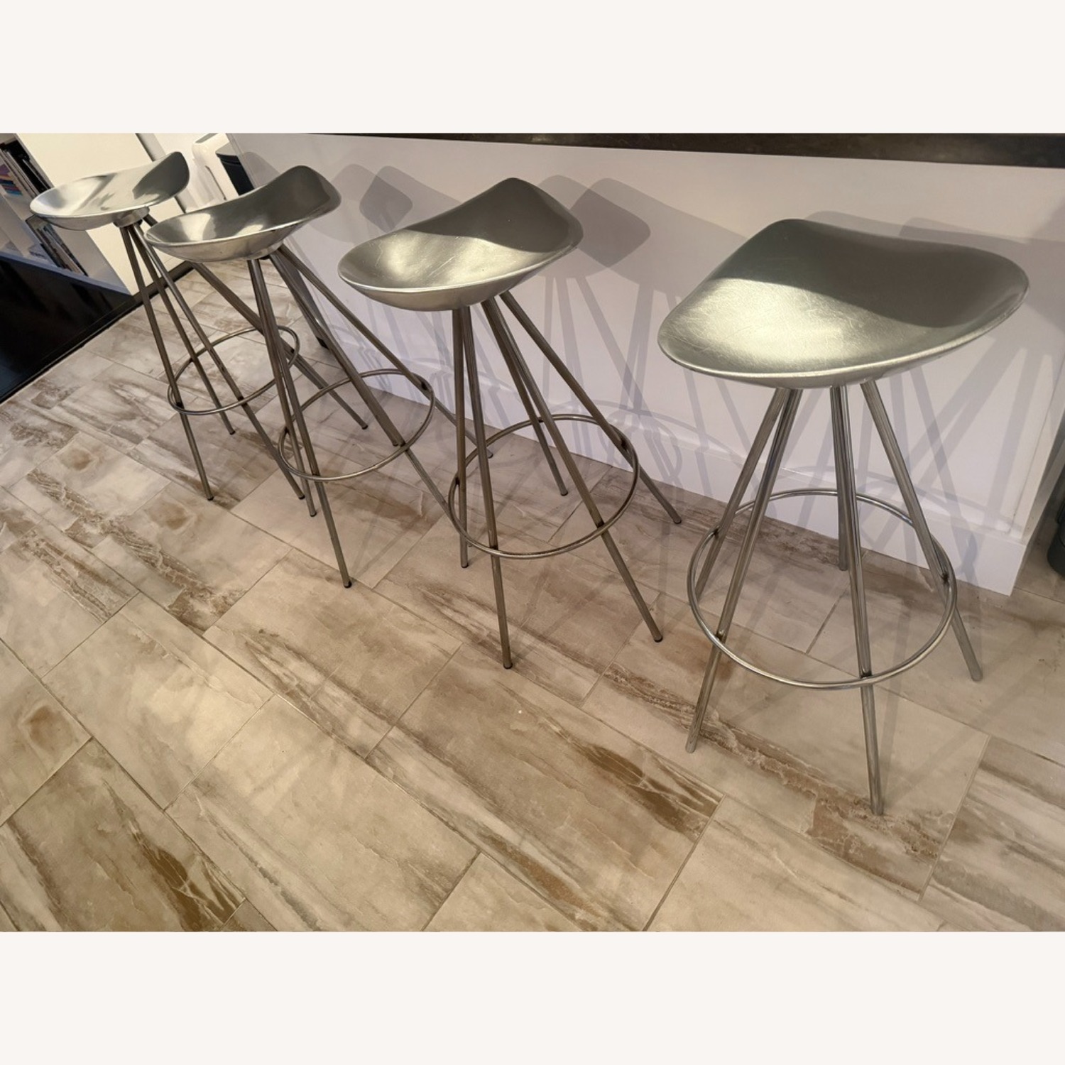 Pepe Cortés for Amat Set of 4 Jamaica Bar Stools  - image-1