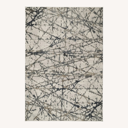Used Dynamic Rugs Light Gray Area Rug 1' x 7.1' for sale on AptDeco