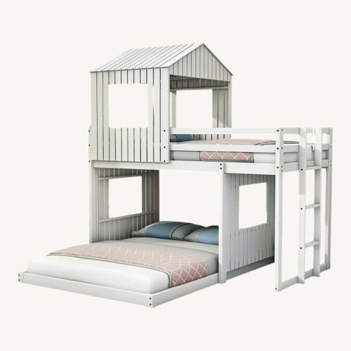 Used Wayfair Twin Over Full with House for sale on AptDeco