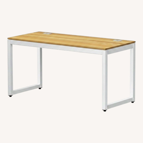 Used Amazon Natural Wood Desk for sale on AptDeco