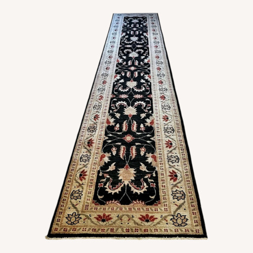 Used Hand Knotted Runner Rug for sale on AptDeco