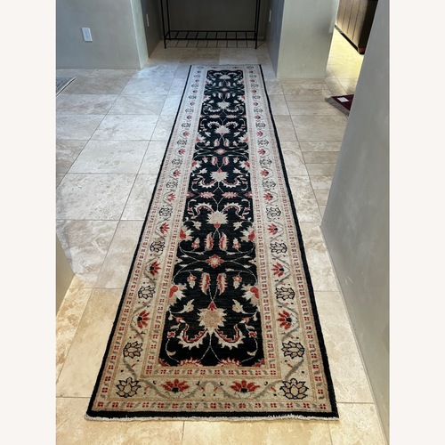Used Hand Knotted Runner Rug for sale on AptDeco