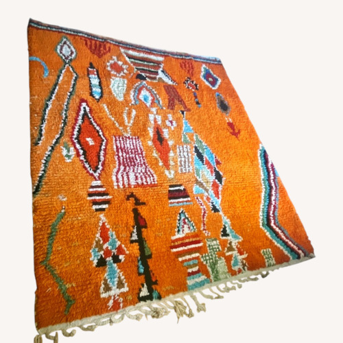 Used Moroccan Boujaad Wool Rug 9x10 for sale on AptDeco