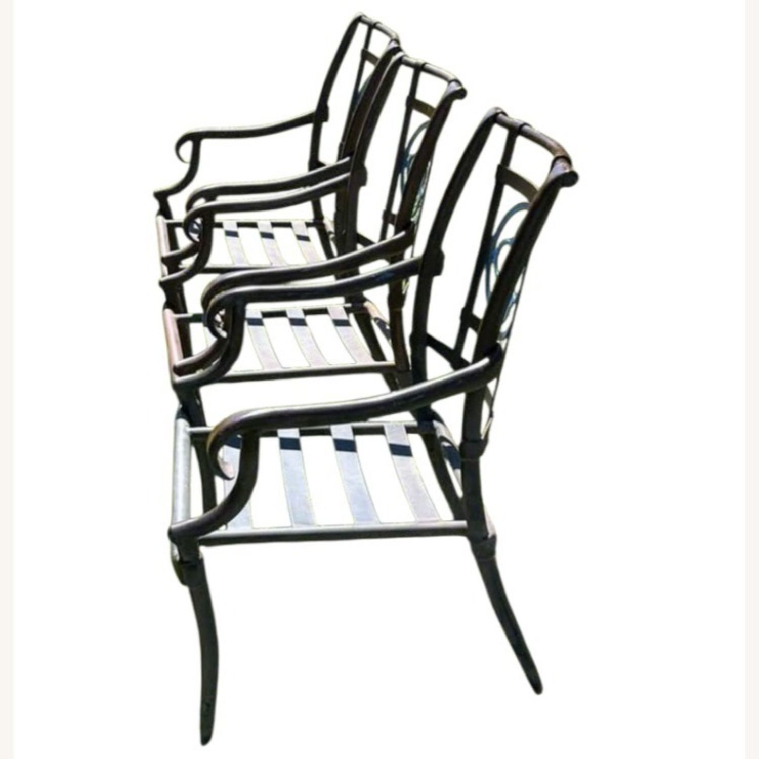 Kenneth Lynch & Sons Tudor Rosette Armchairs - image-5