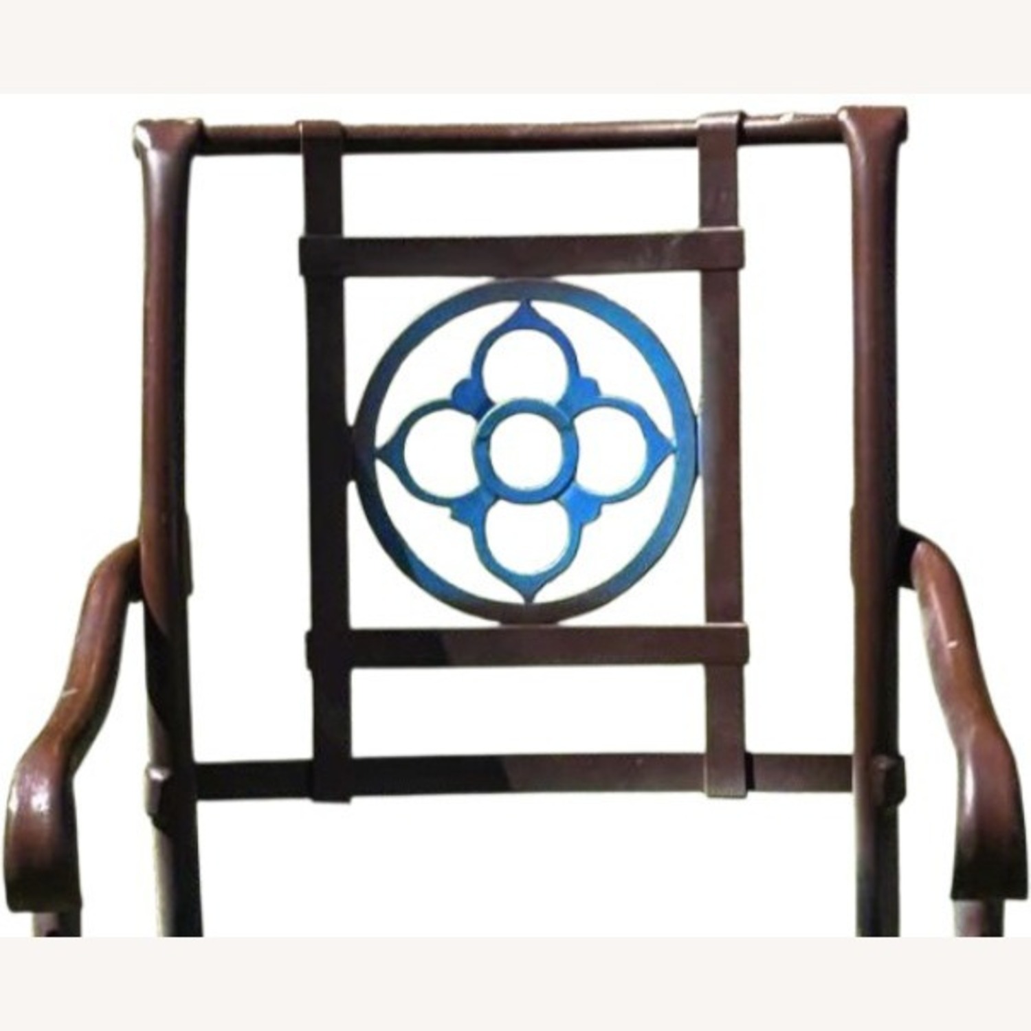 Kenneth Lynch & Sons Tudor Rosette Armchairs - image-2