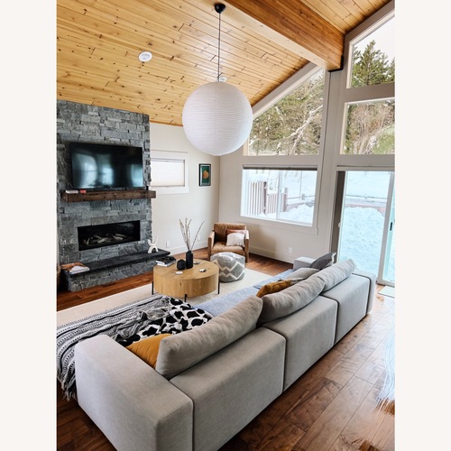 Used Article Beta Fabric Sectional for sale on AptDeco