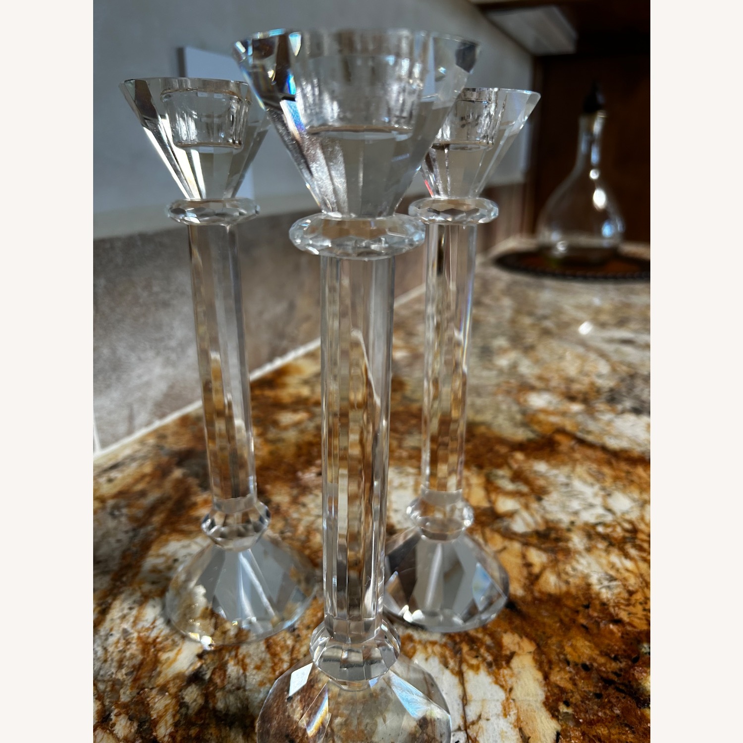 Transparent Glass Candles - image-1