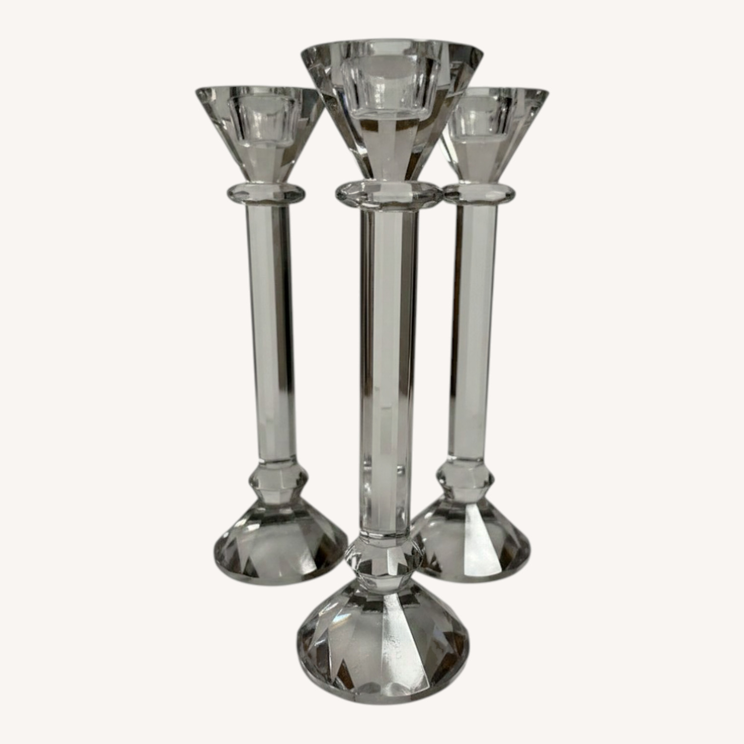 Transparent Glass Candles - image-0