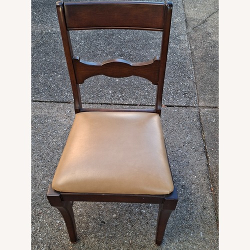 Used Vintage/Antique Finds Dark Brown Dining Chair for sale on AptDeco