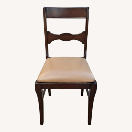 Used Vintage/Antique Finds Dark Brown Dining Chair for sale on AptDeco