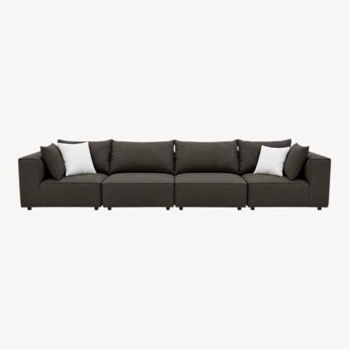 Used Arhaus Dark Gray Fabric 3+ Piece Sectional for sale on AptDeco