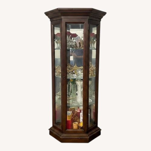 Used American Furniture Classics Dark Brown Wood Décor for sale on AptDeco