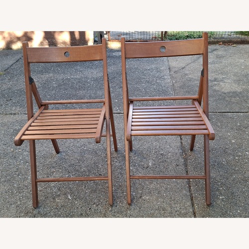 Used Vintage/Antique Finds Light Brown Dining Chair for sale on AptDeco