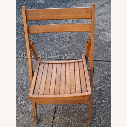 Used Vintage/Antique Finds Light Brown Dining Chair for sale on AptDeco