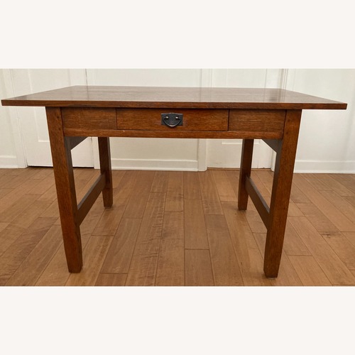 Used Stickley Mission Gus Library Table for sale on AptDeco