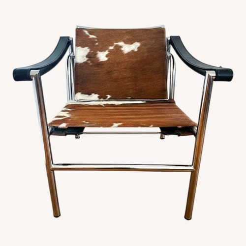 Used Authentic Cassina LC1 Cowhide Lounge Chair for sale on AptDeco