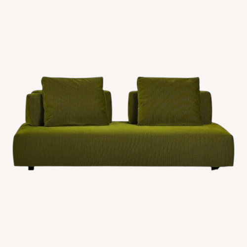Used Brooklyn City Furniture Green Fabric Sleeper Sofa for sale on AptDeco
