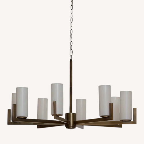 Used Mitchell Gold + Bob Williams Stella White Ceiling Lamp for sale on AptDeco