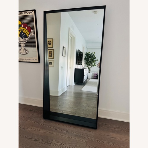 Used Croft House Black Walnut Spaulding Floor Mirror for sale on AptDeco