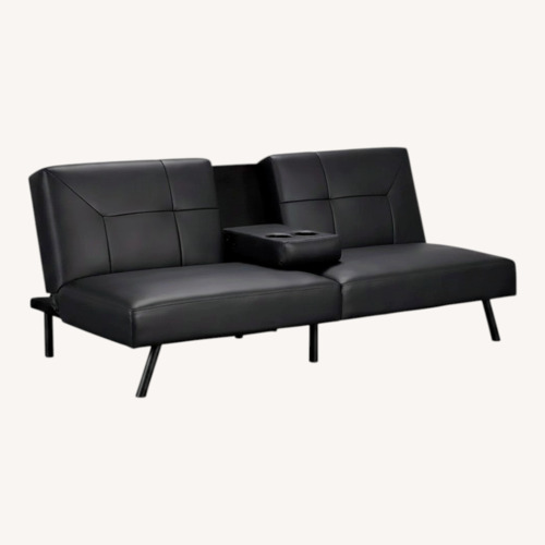 Used Leather Sofa Bed for sale on AptDeco