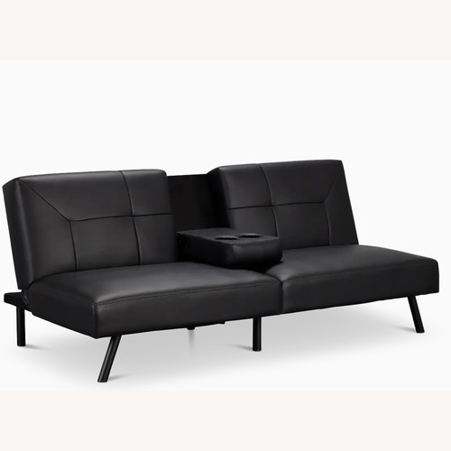 Used Leather Sofa Bed for sale on AptDeco
