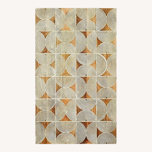 Used CB2 Cultivo Natural Wood Wall Art for sale on AptDeco