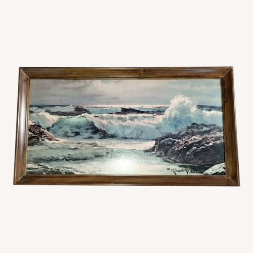 Used Vintage Surfside Landscape Print by Robert Wood for sale on AptDeco
