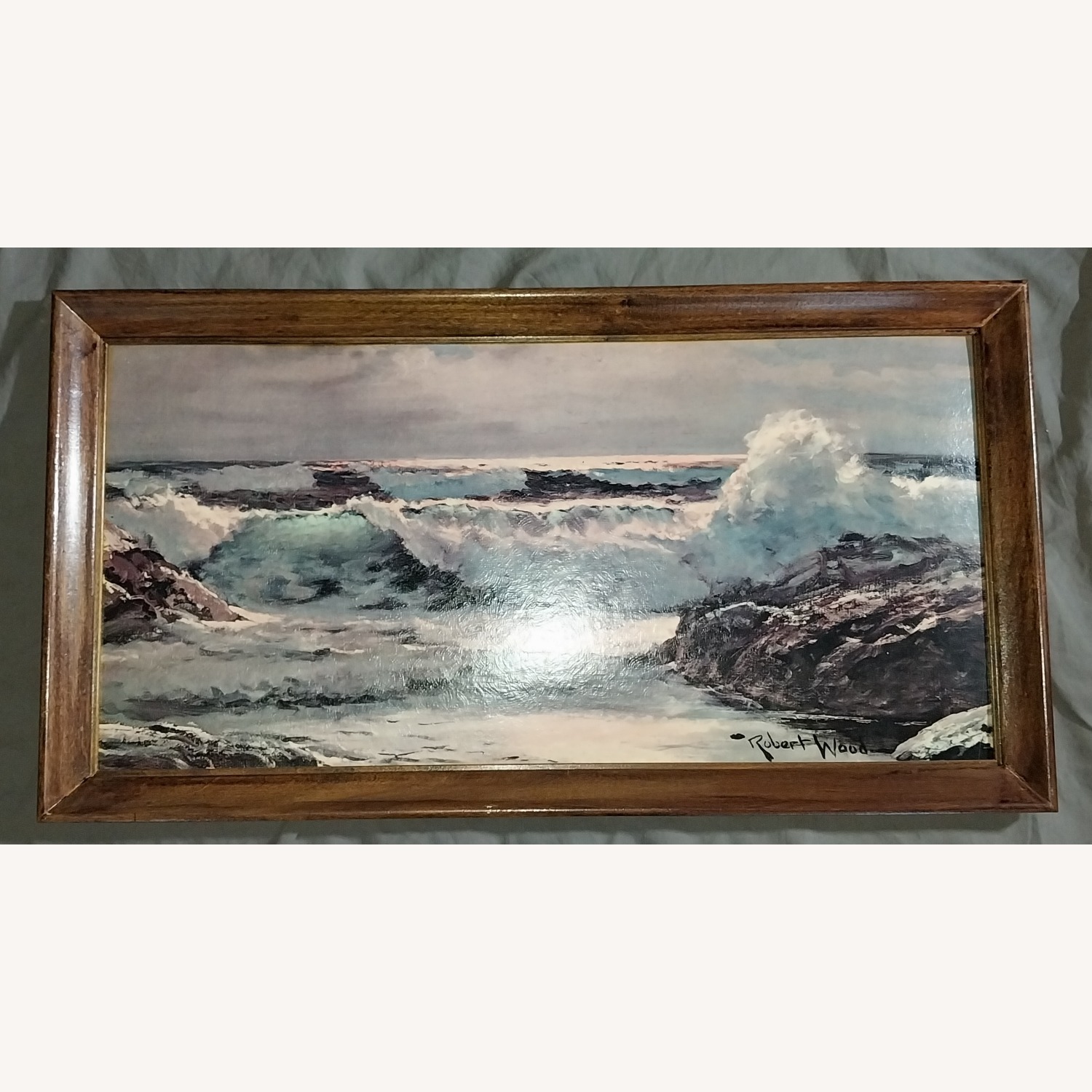 Vintage Surfside Landscape Print by Robert Wood - image-2