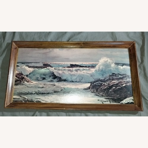 Used Vintage Surfside Landscape Print by Robert Wood for sale on AptDeco